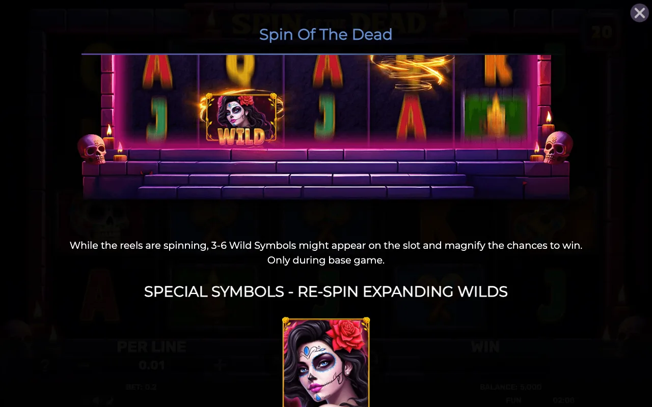 Game rules, page 3 — Spin of The Dead