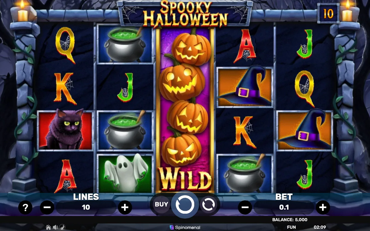 The base game — Spooky Halloween