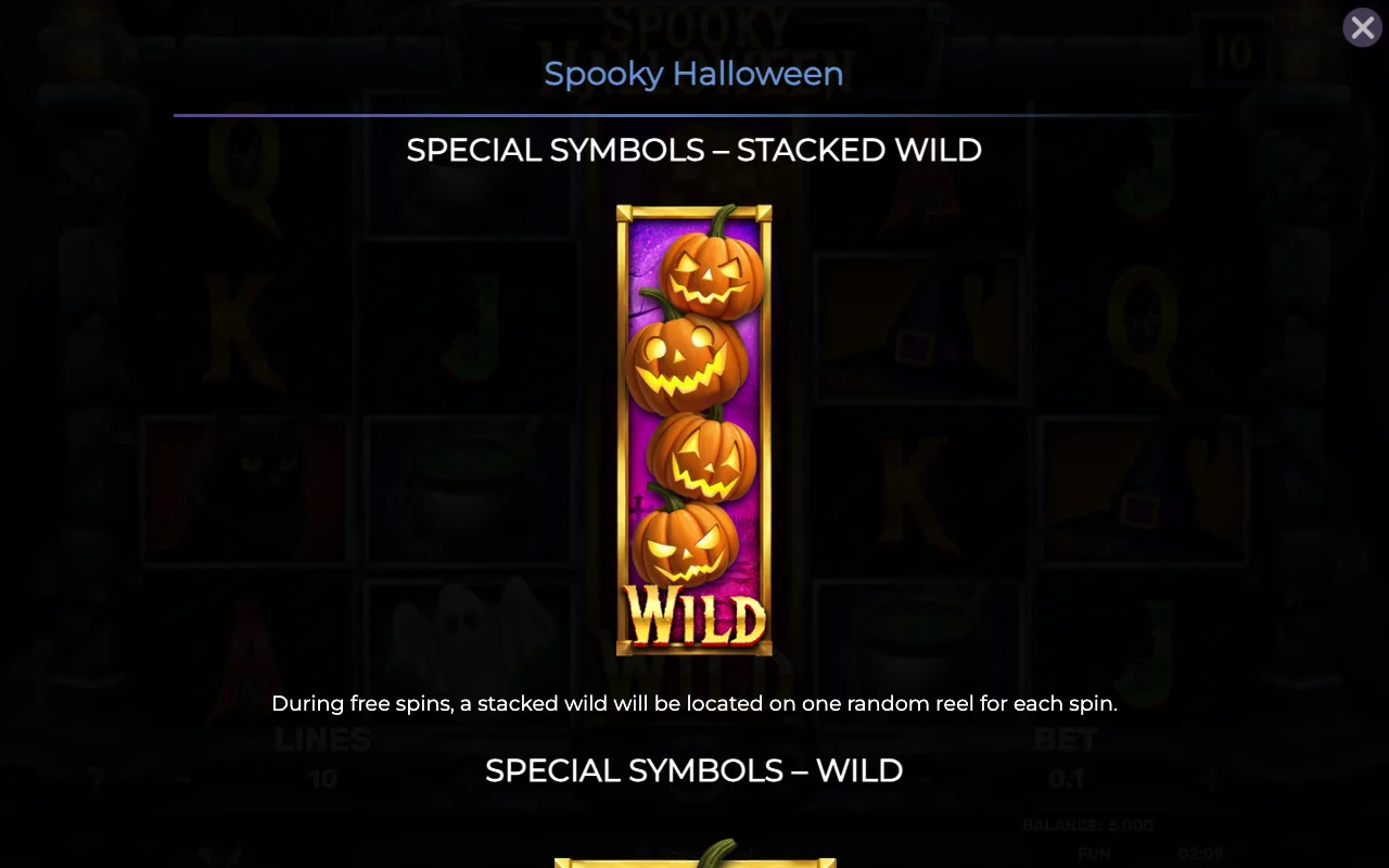 Game rules, page 2 — Spooky Halloween