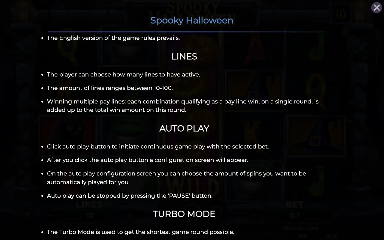 Lines — Spooky Halloween