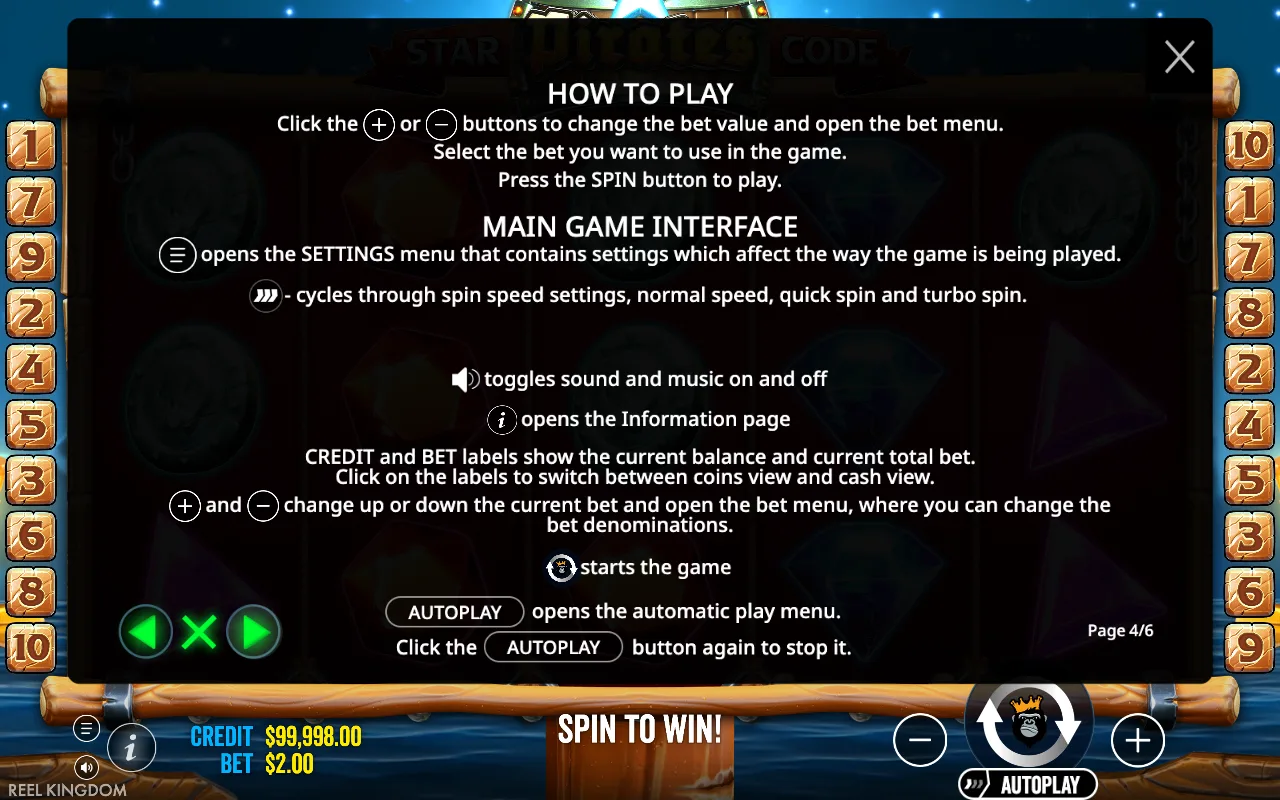 How to play — Star Pirates Code