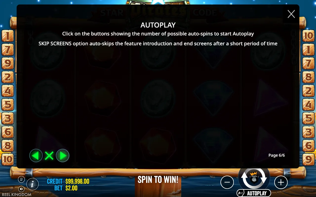 Autoplay — Star Pirates Code