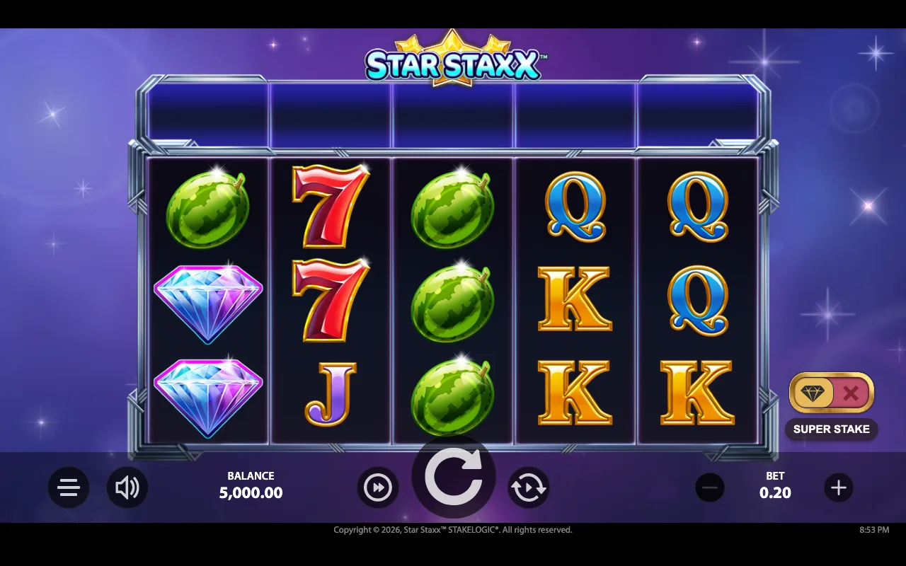 The base game — Star Staxx