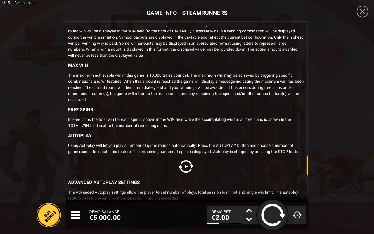 Game rules, page 8 — Steamrunners