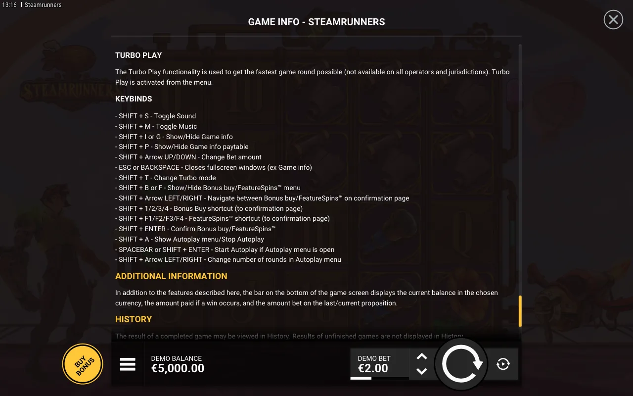 Game rules, page 9 — Steamrunners