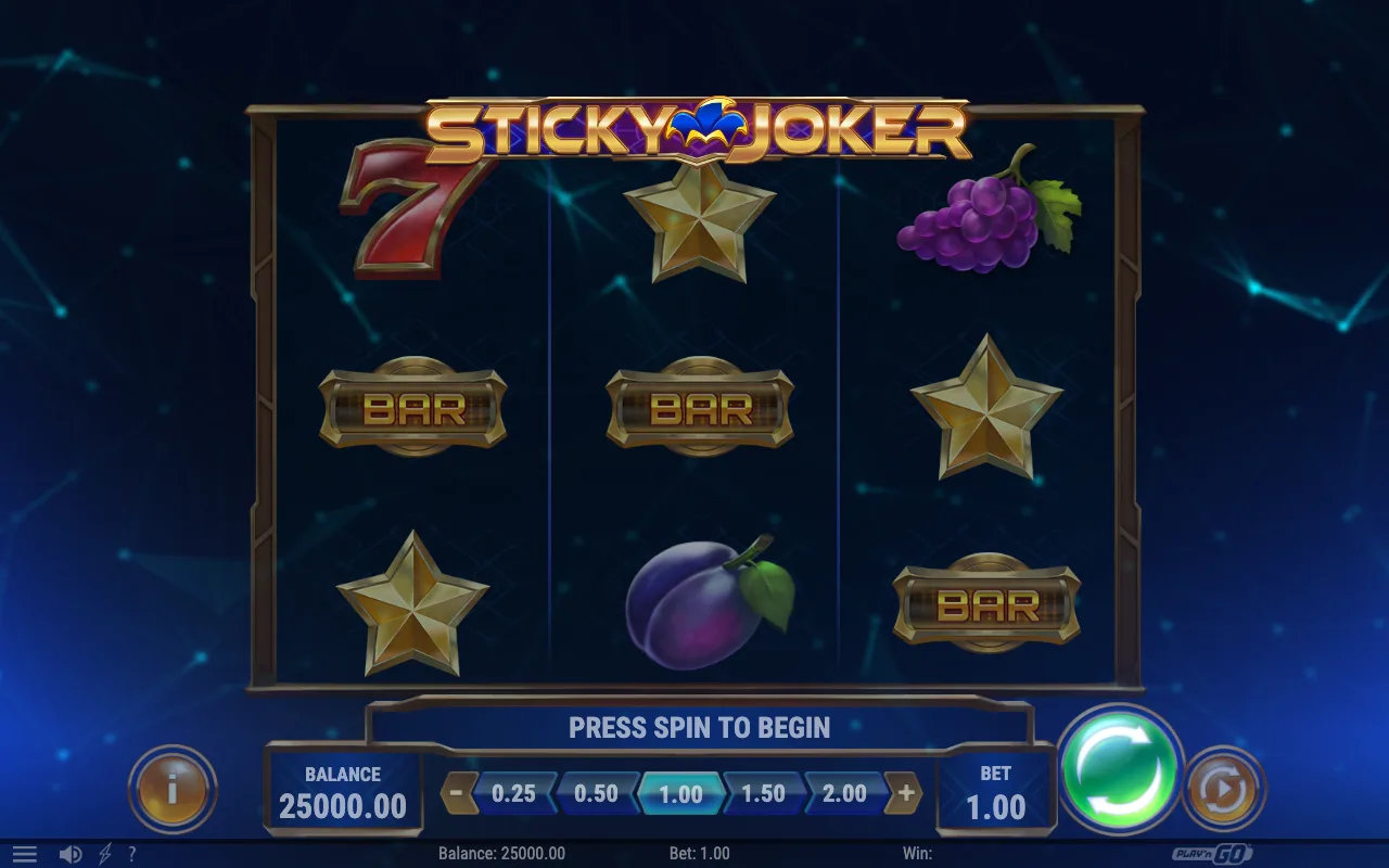 The base game — Sticky Joker