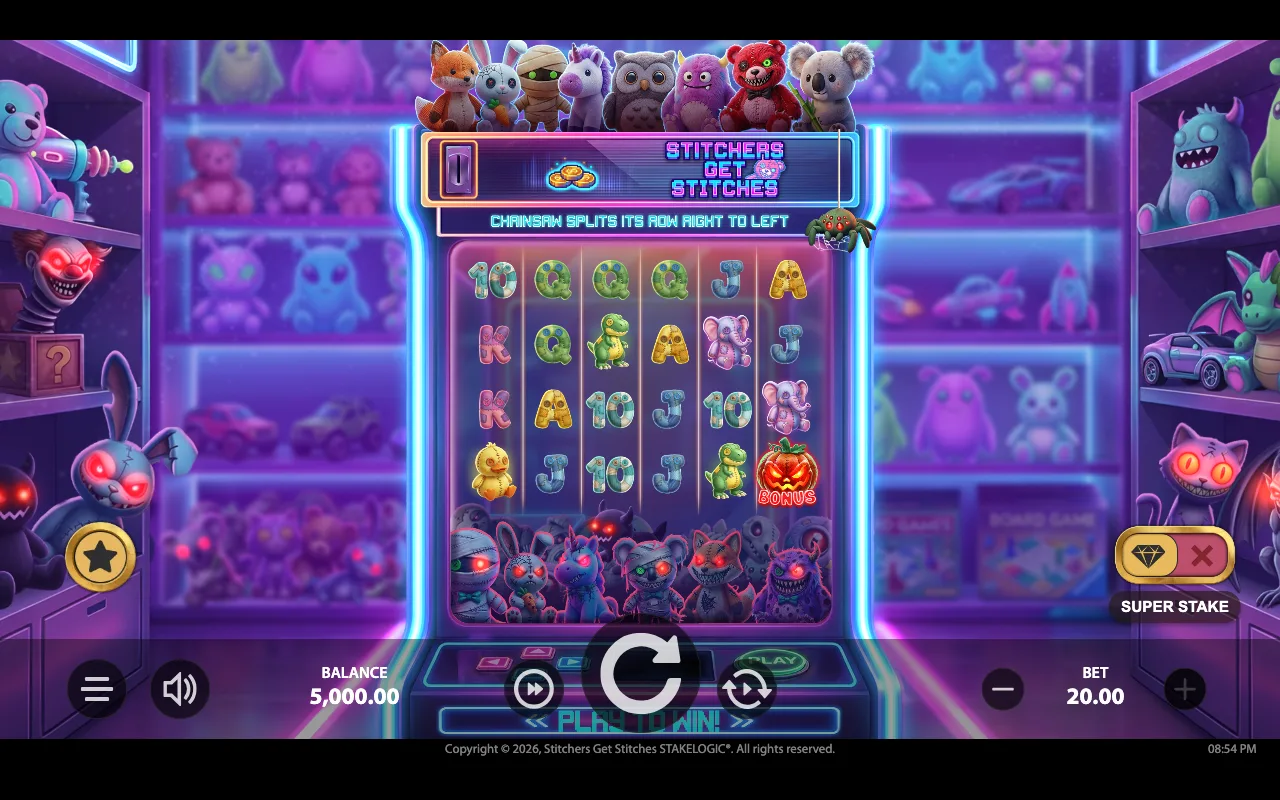 The base game — Stitchers Get Stitches