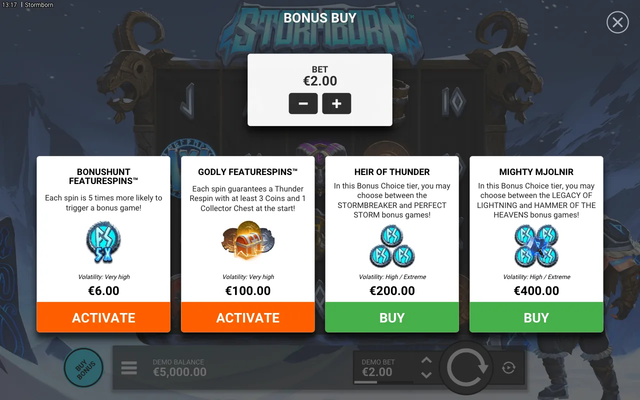 Buying the feature — Stormborn