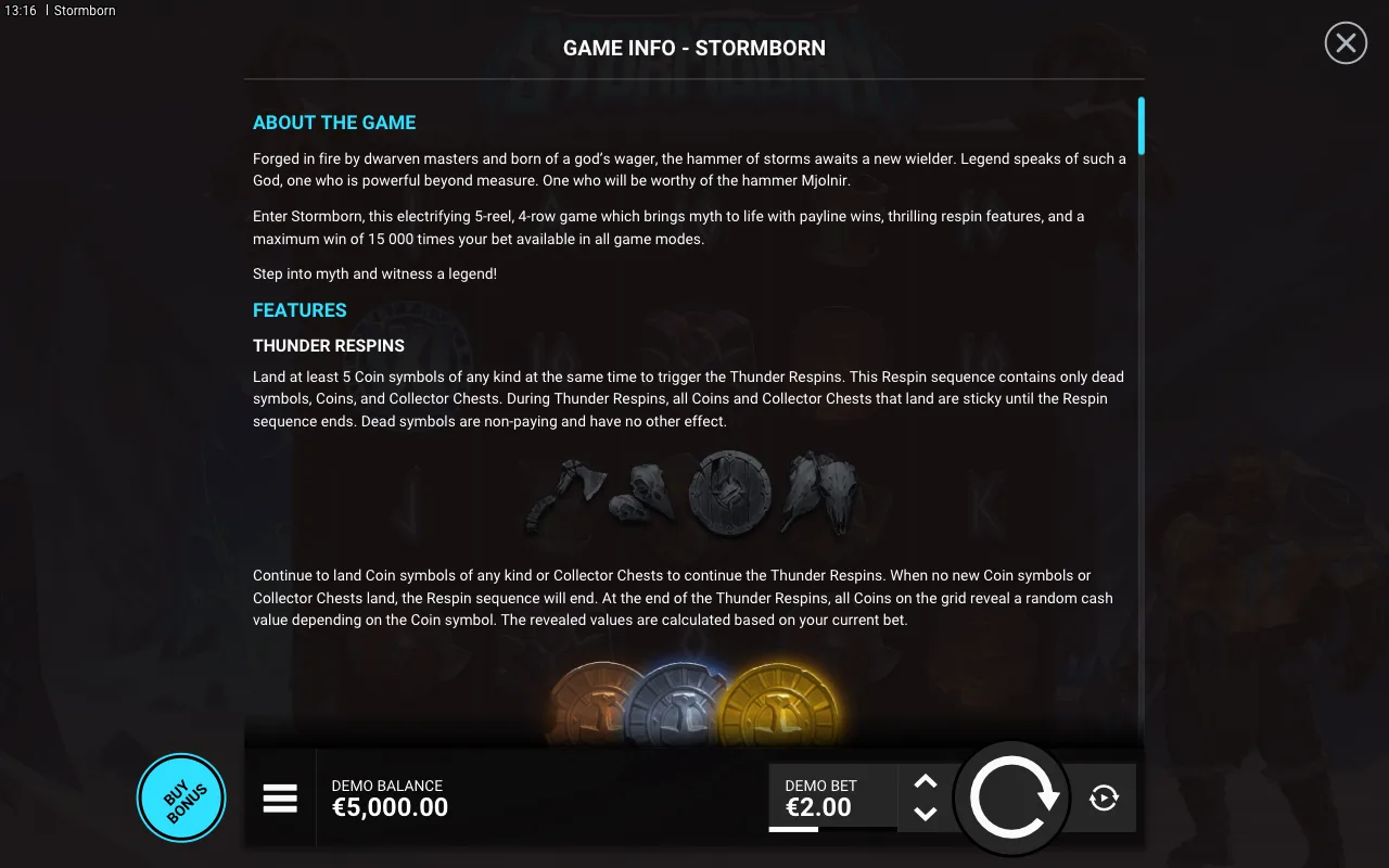 Game rules, page 1 — Stormborn