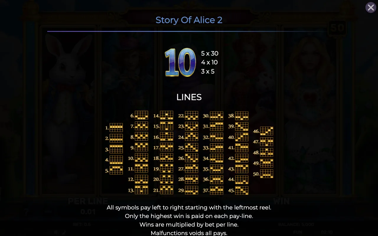 Lines — Story of Alice 2