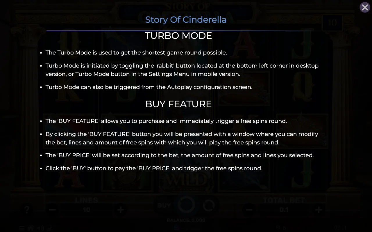 Game rules, page 7 — Story of Cinderella