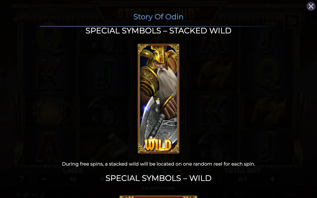Game rules, page 2 — Story of Odin