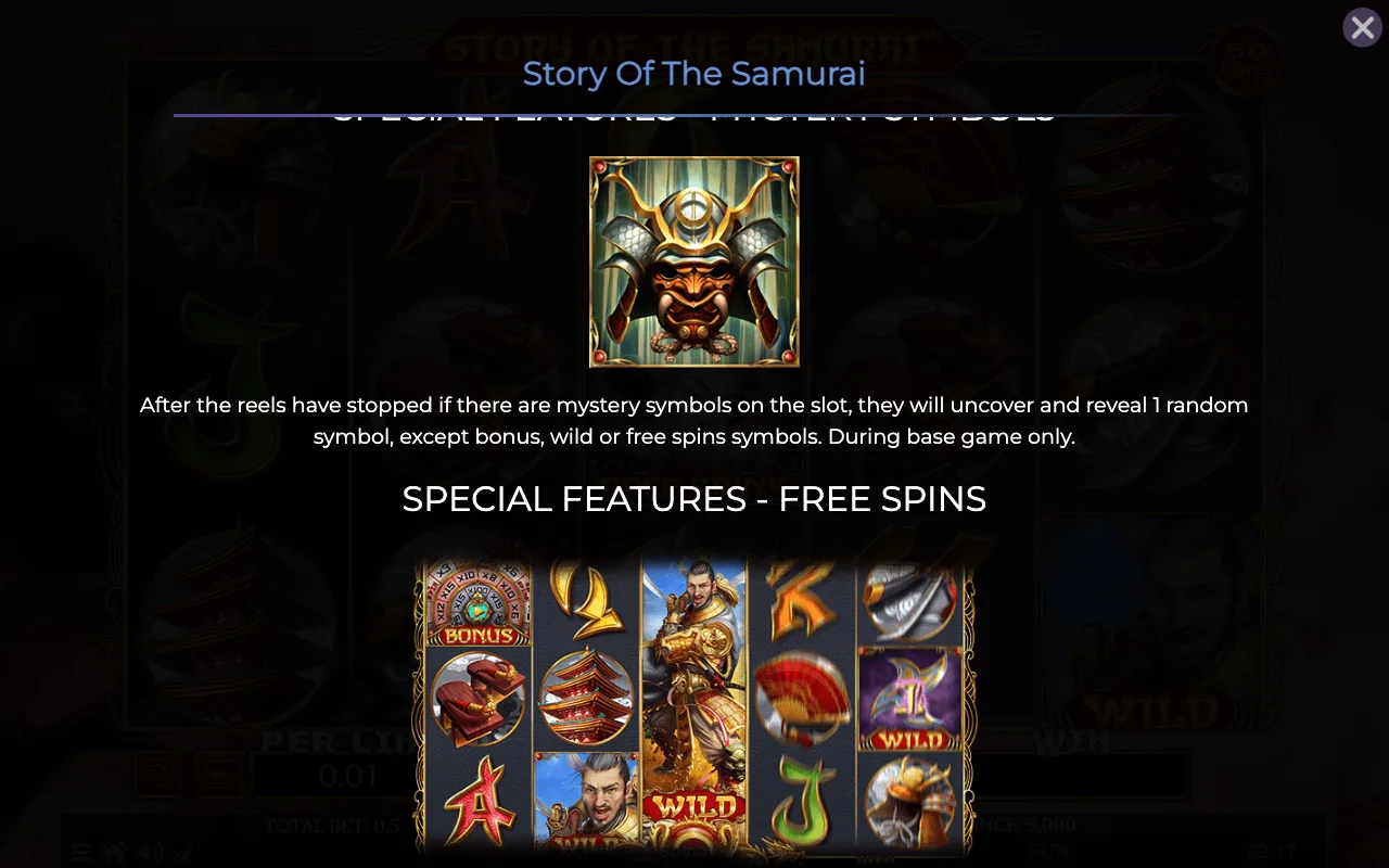 Game rules, page 3 — Story of Samurai