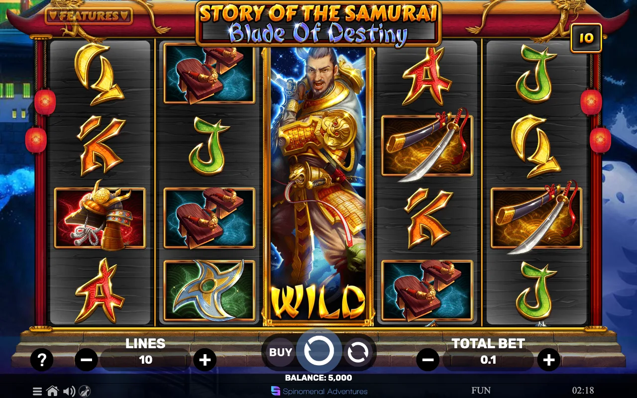 The base game — Story of The Samurai Blade of Destiny