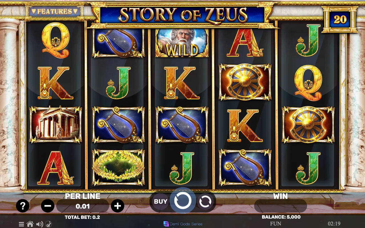 The base game — Story of Zeus