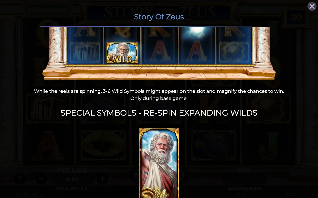 Game rules, page 3 — Story of Zeus