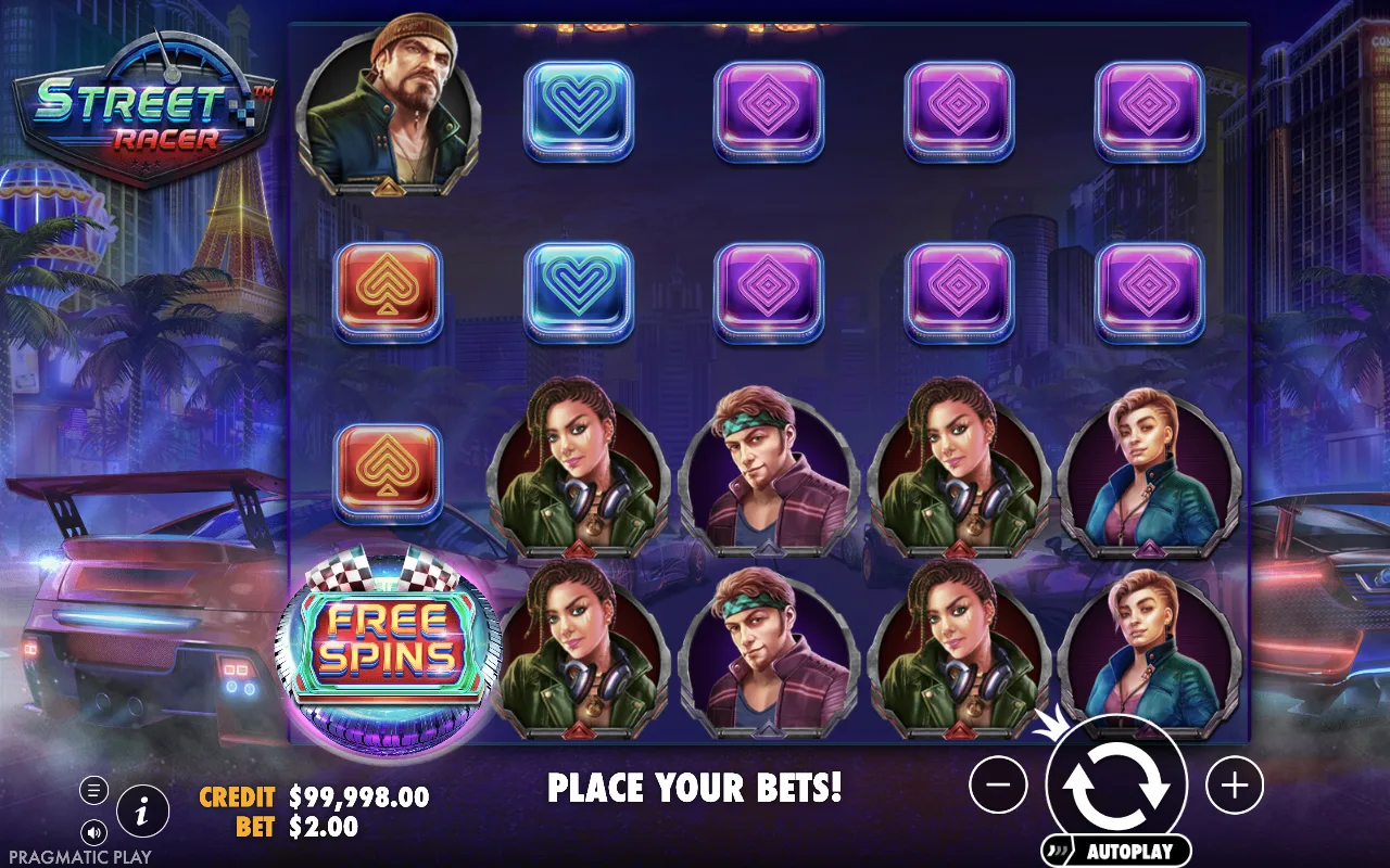 The base game — Street Racer