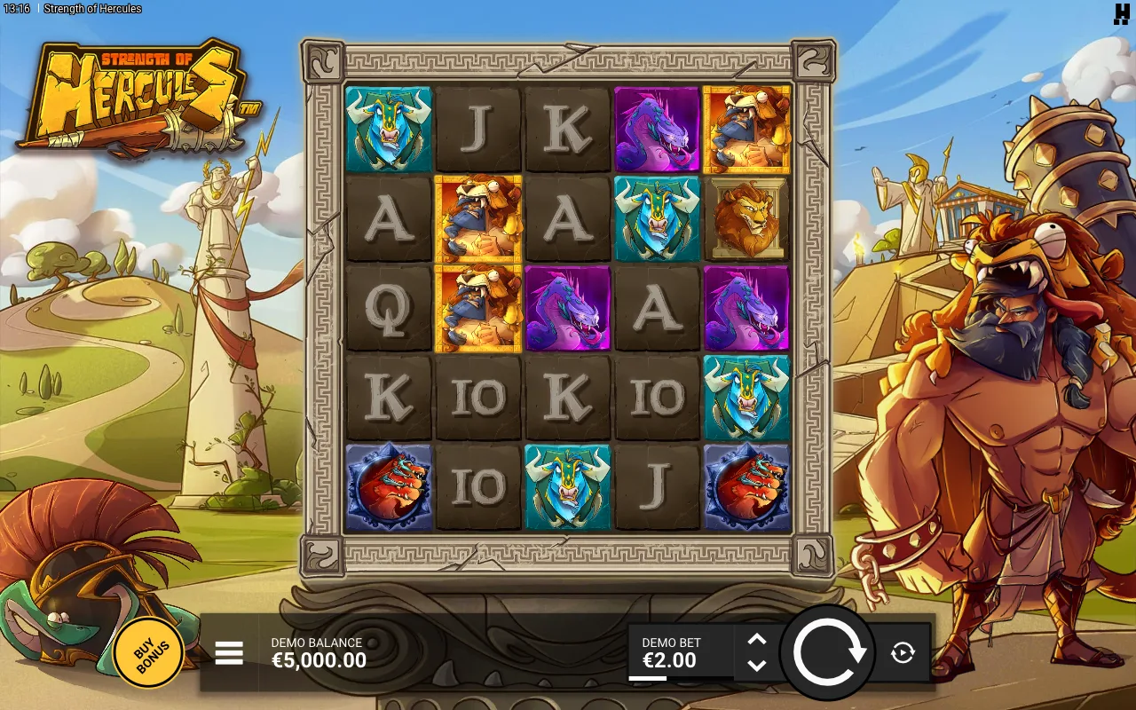 The base game — Strength of Hercules
