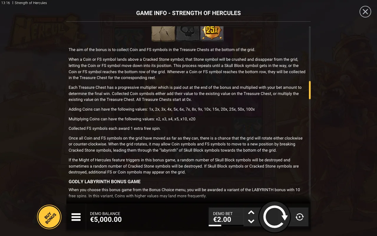 Game rules, page 4 — Strength of Hercules