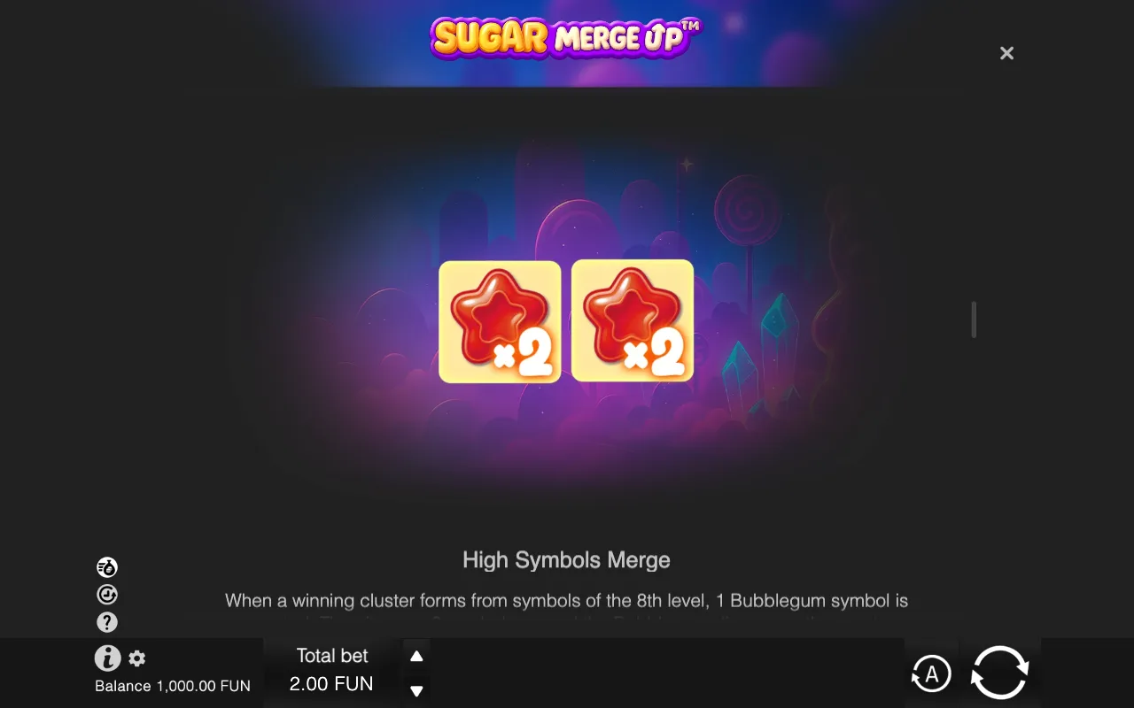 Game rules, page 4 — Sugar Merge Up