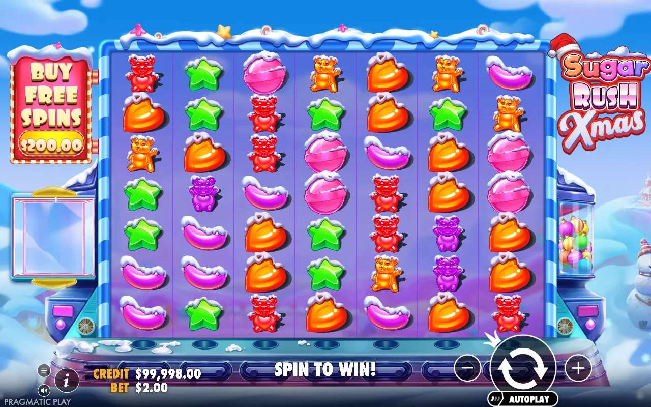 The base game — Sugar Rush Xmas