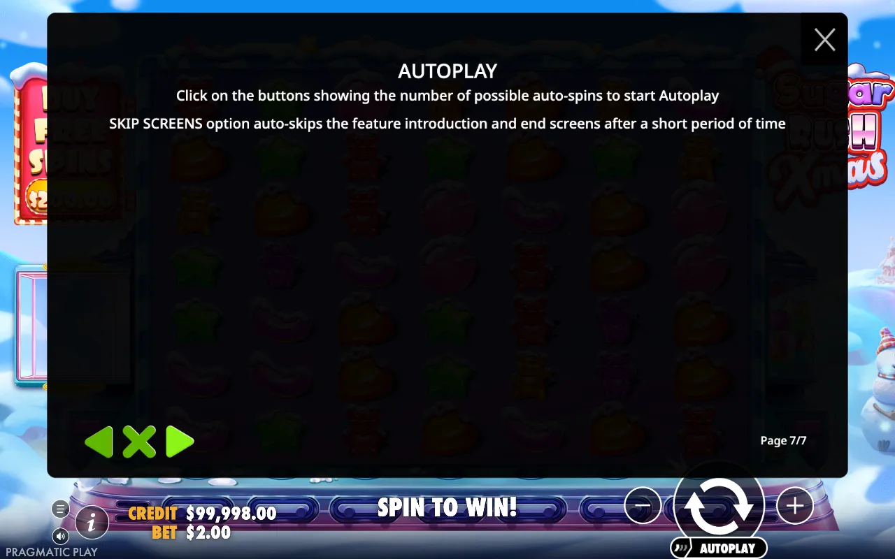 Autoplay — Sugar Rush Xmas