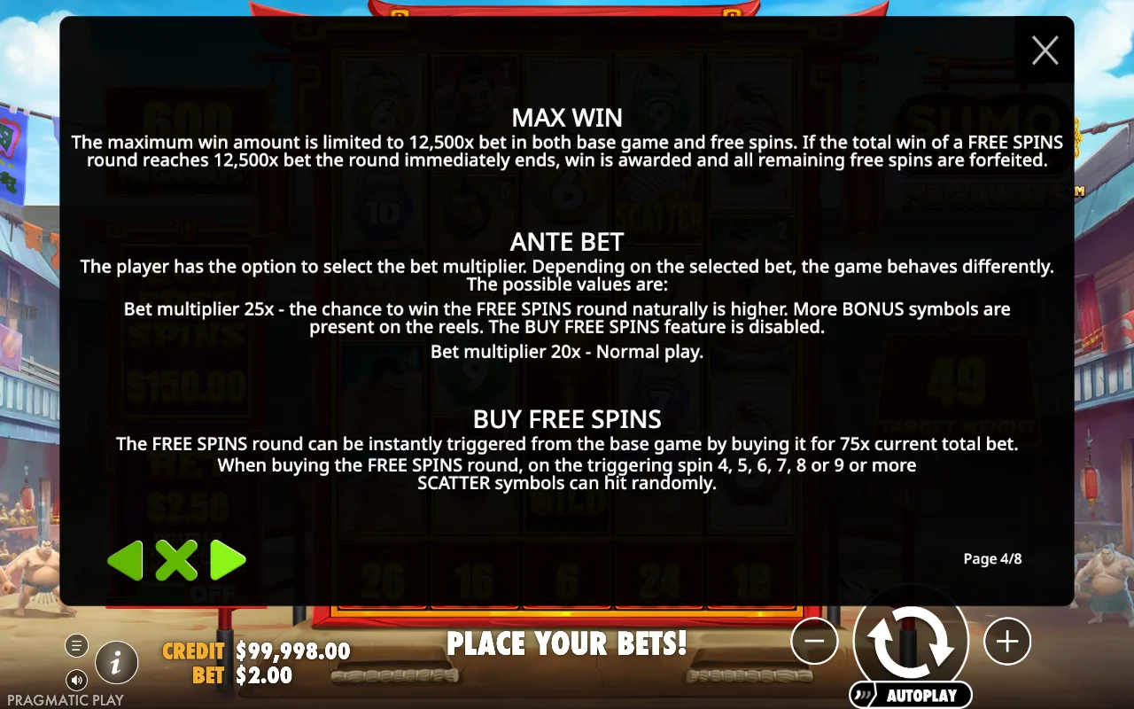 Max win — Sumo Supreme Megaways