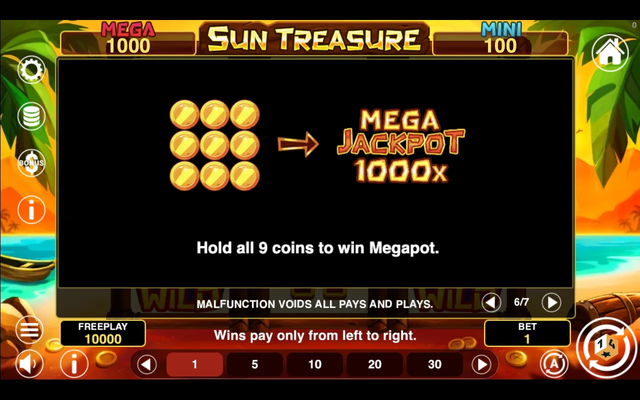 Mega — Sun Treasure