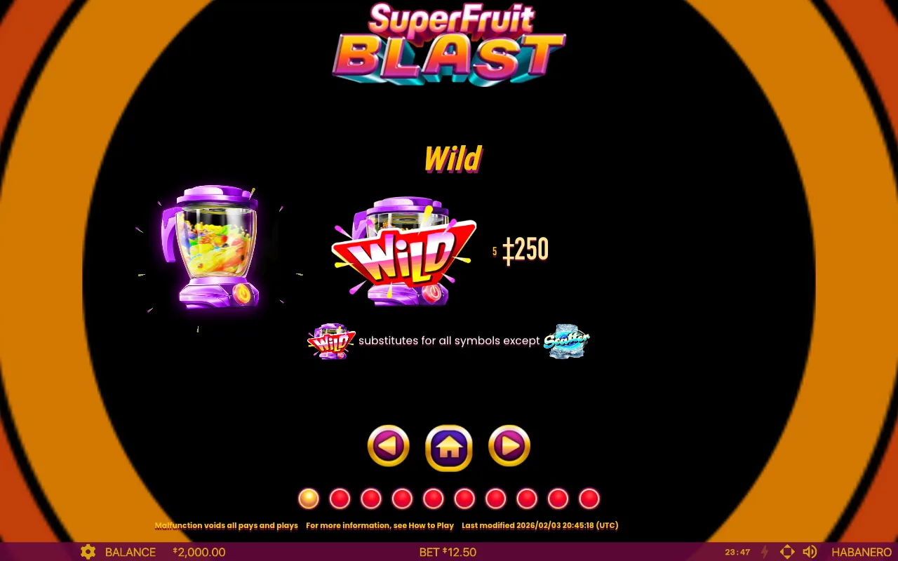 Spielregeln, Seite 3 — Super Fruit Blast