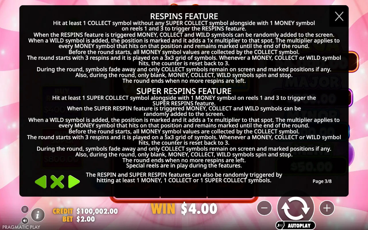 Game rules, page 3 — Super Gummy Strike
