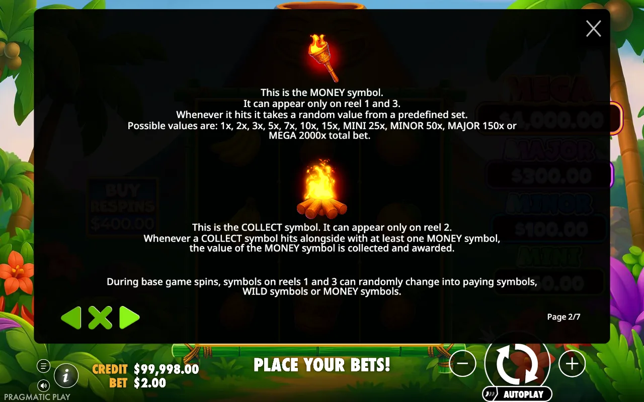 Game rules, page 2 — Super Tiki Strike