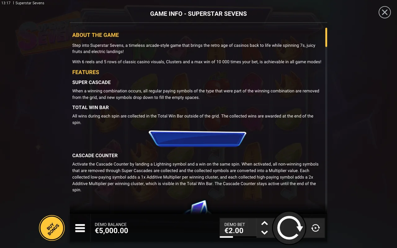 Features — Superstar Sevens