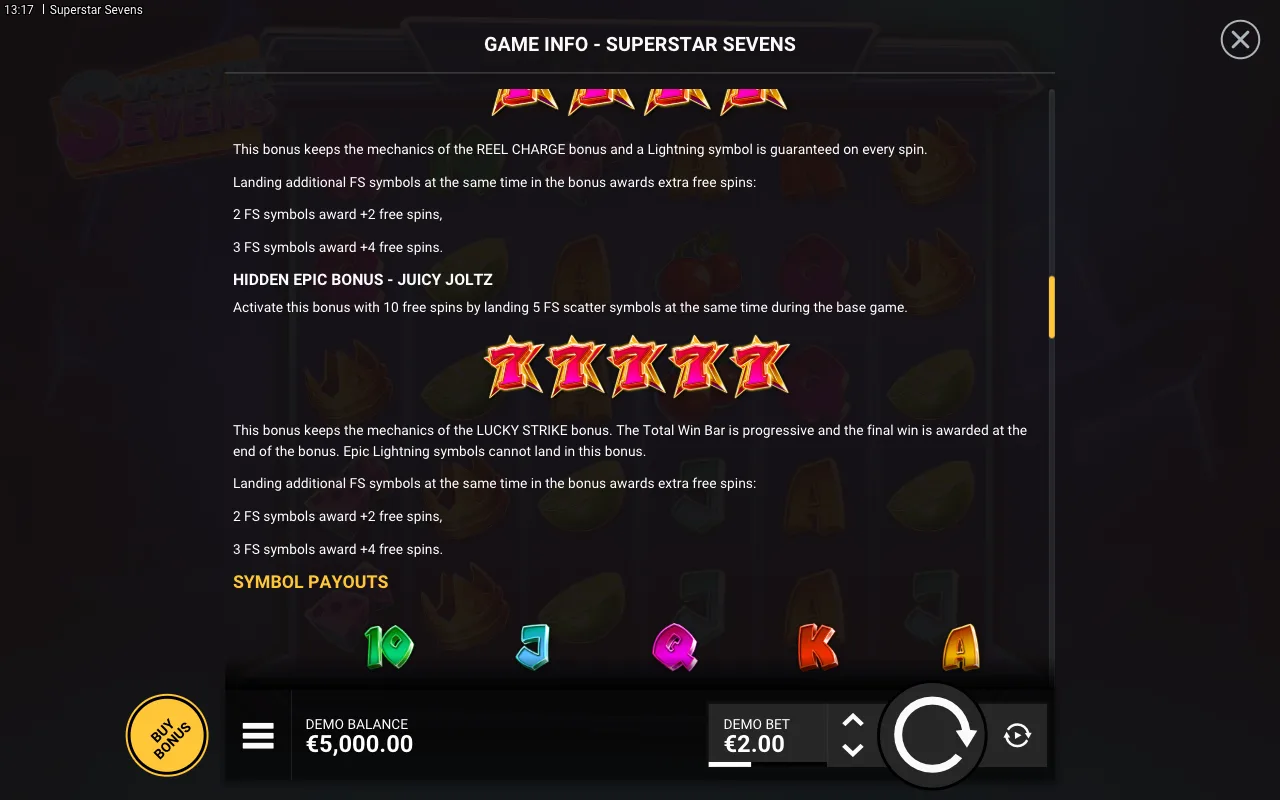 Game rules, page 4 — Superstar Sevens