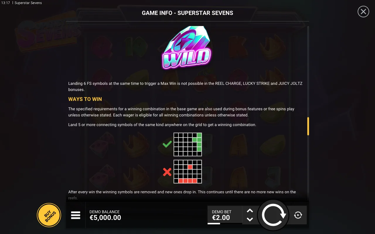 Ways to win — Superstar Sevens