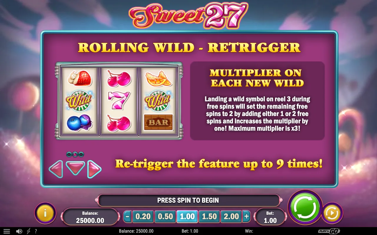 Game rules, page 6 — Sweet 27