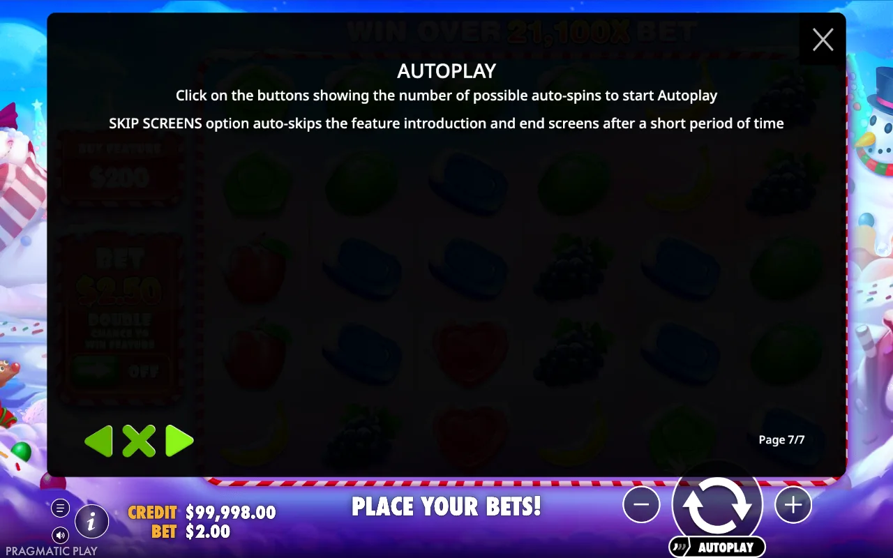 Autoplay — Sweet Bonanza Xmas