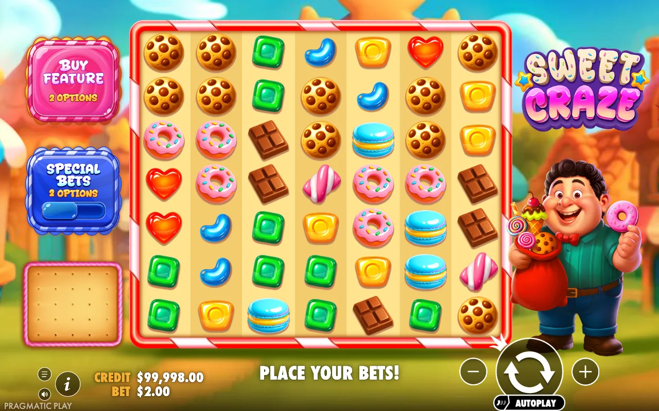 The base game — Sweet Craze