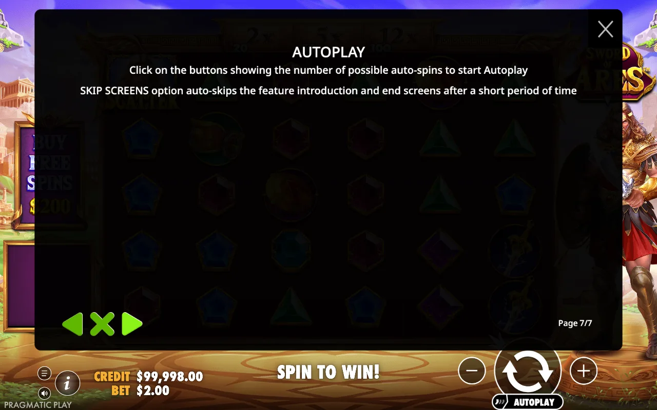 Autoplay — Sword of Ares