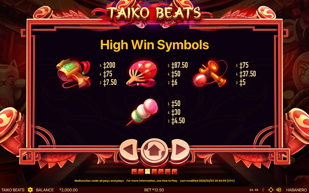 Spielregeln, Seite 5 — Taiko Beats