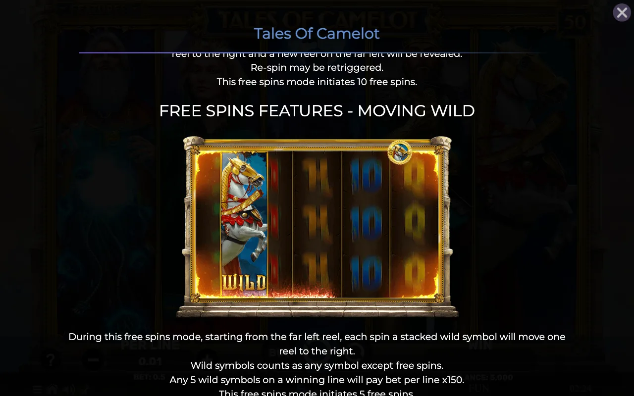 Game rules, page 3 — Tales of Camelot