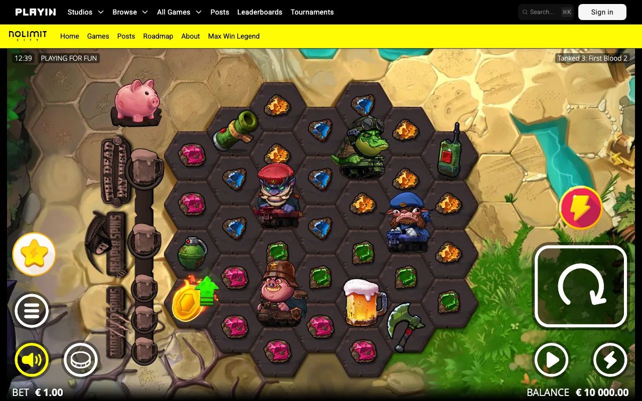 The base game — Tanked 3: First Blood 2