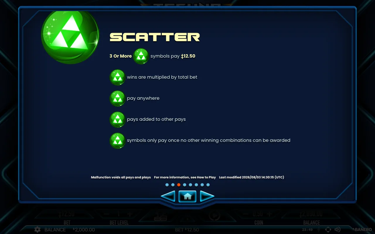 Game rules, page 5 — Techno Tumble