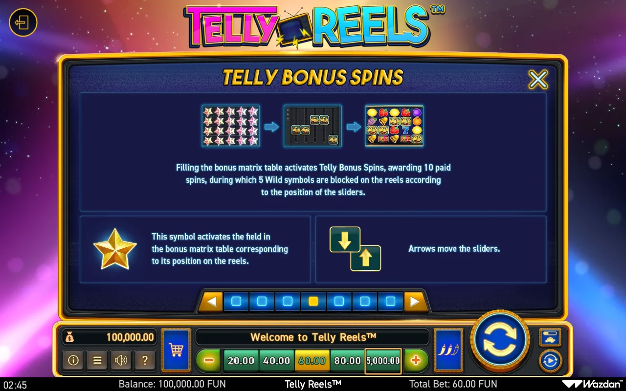 Game rules, page 3 — Telly Reels