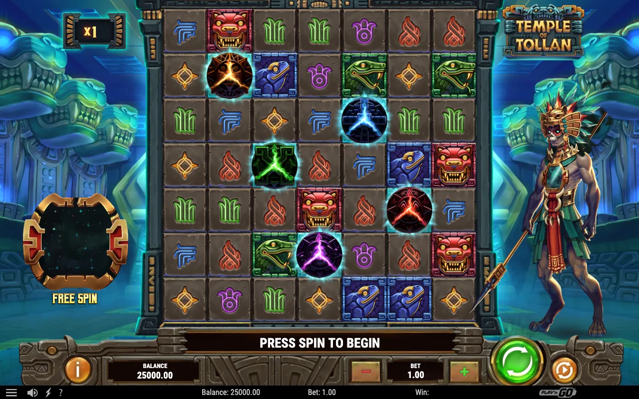 The base game — Temple of Tollan