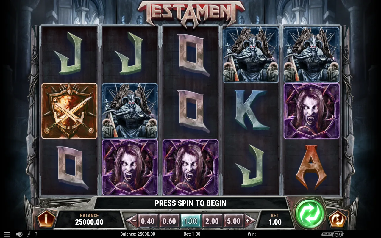 The base game — Testament