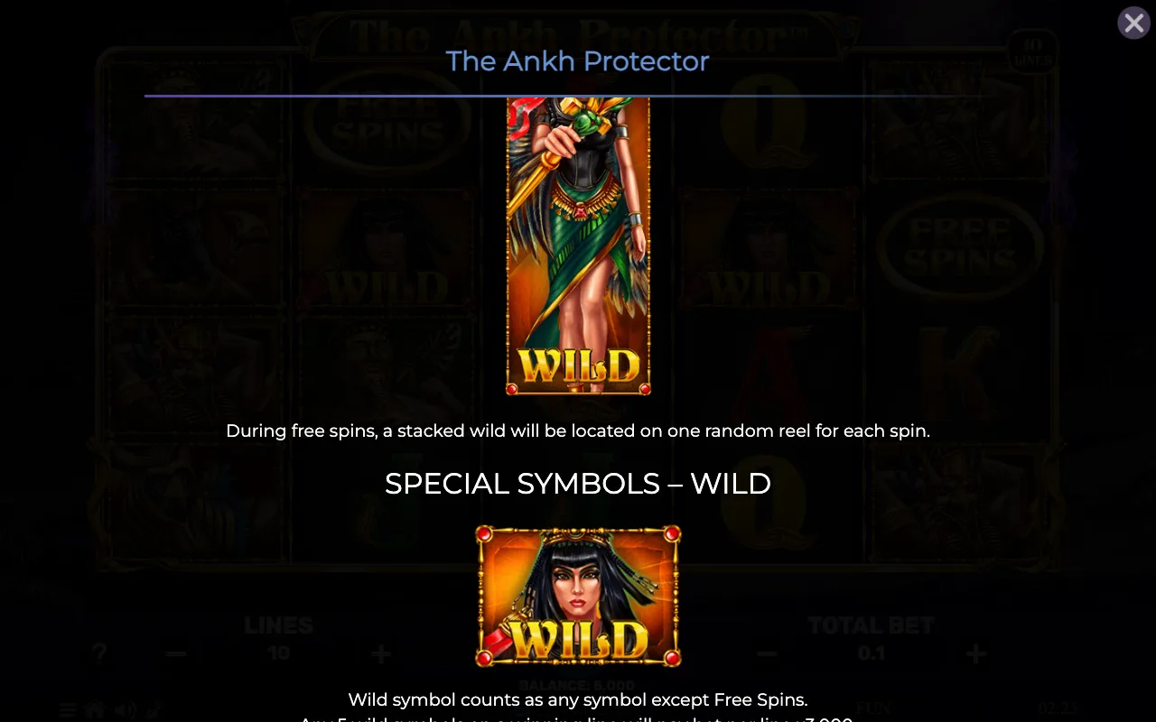 Game rules, page 2 — The Ankh Protector ed