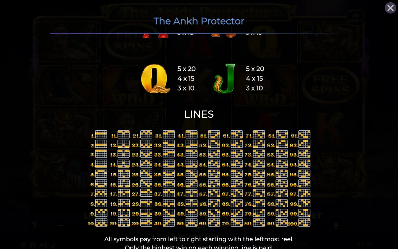 Game rules, page 4 — The Ankh Protector ed