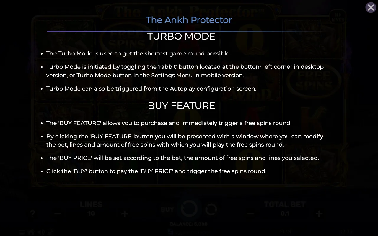 Game rules, page 7 — The Ankh Protector ed