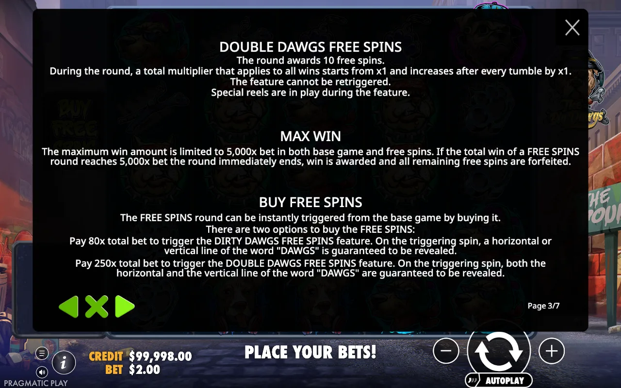Max win — The Big Dawgs