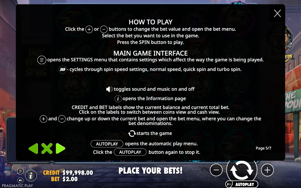 How to play — The Big Dawgs
